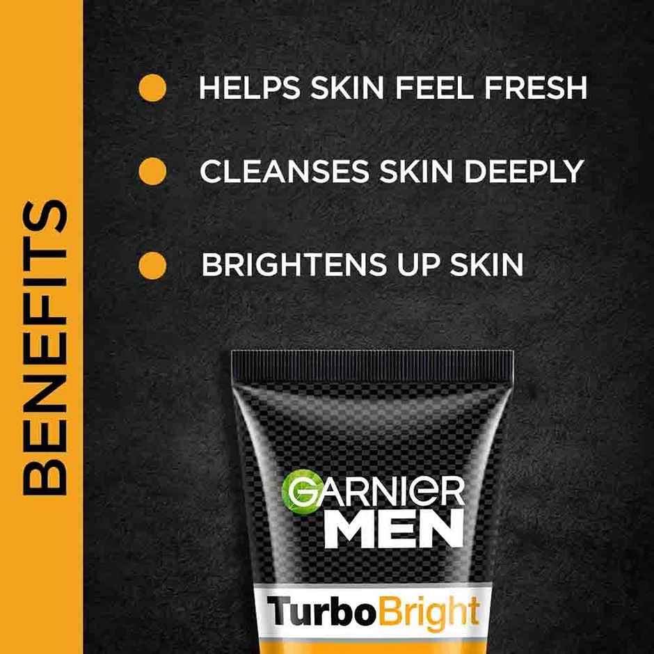 Garnier Men Turbo Lgt Int. Fairness Face Wash