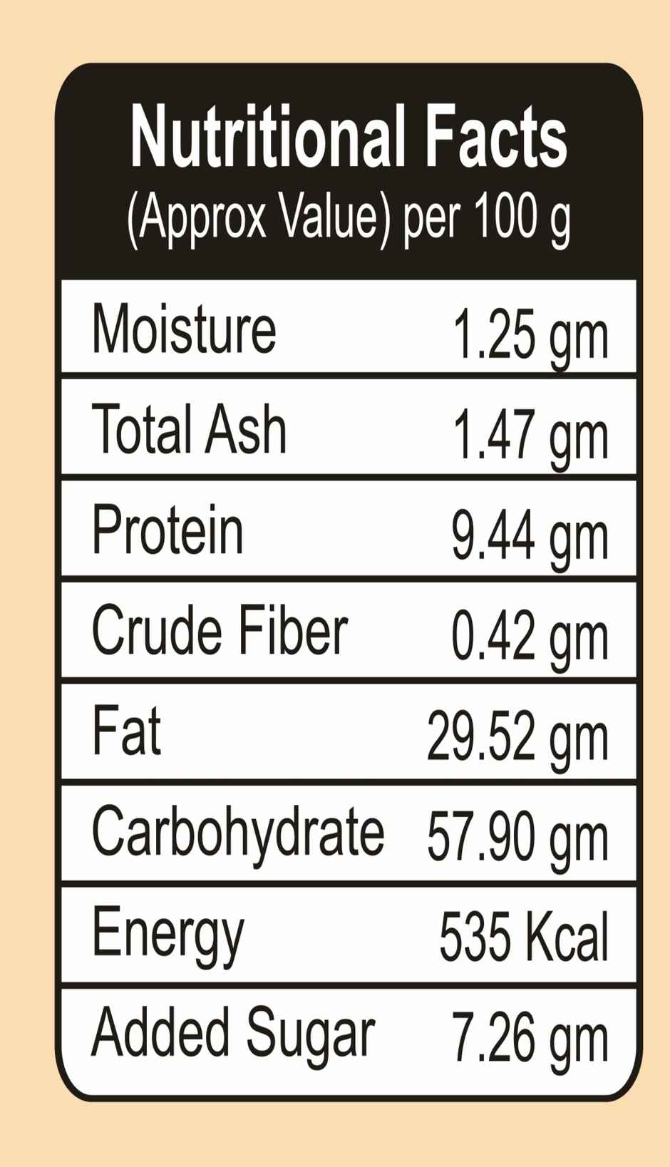 HB BAKERS CHOICE Almond Cake Rusk
