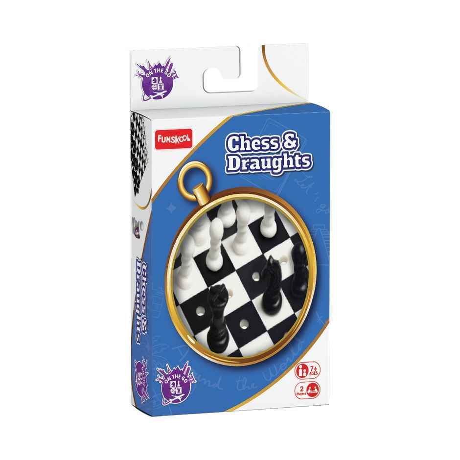 Funskool Travel Chess & Draughts Board Game