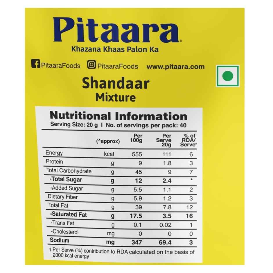 Pitaara Namkeen Shandar Mixture