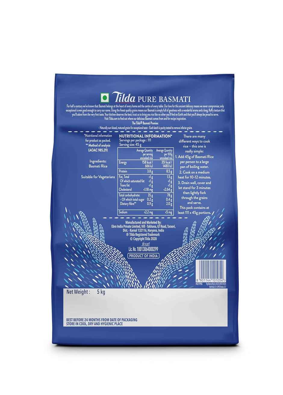 Tilda Pure Original Basmati Rice | Unflavored