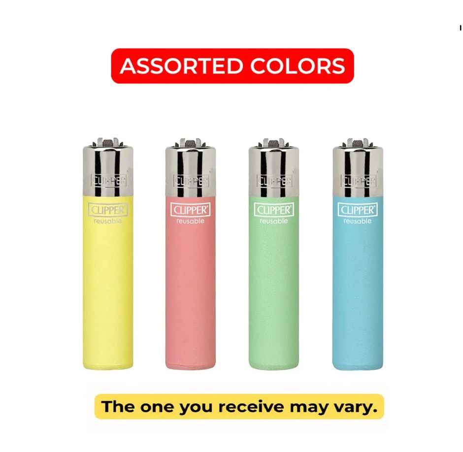 Clipper Lighters CP-12 Refillable & Reflintable | Premium Quality
