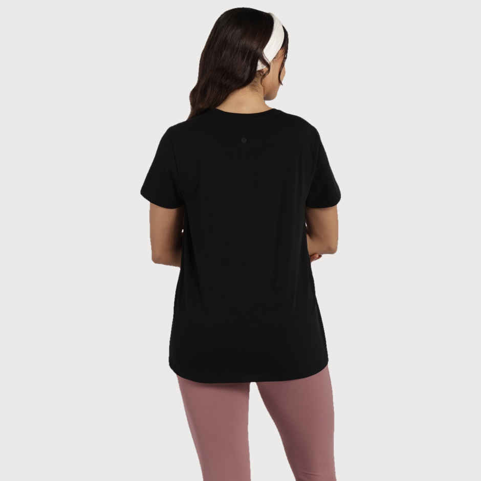 Blissclub Womens The Last Tee | Boyfriend Black | XL
