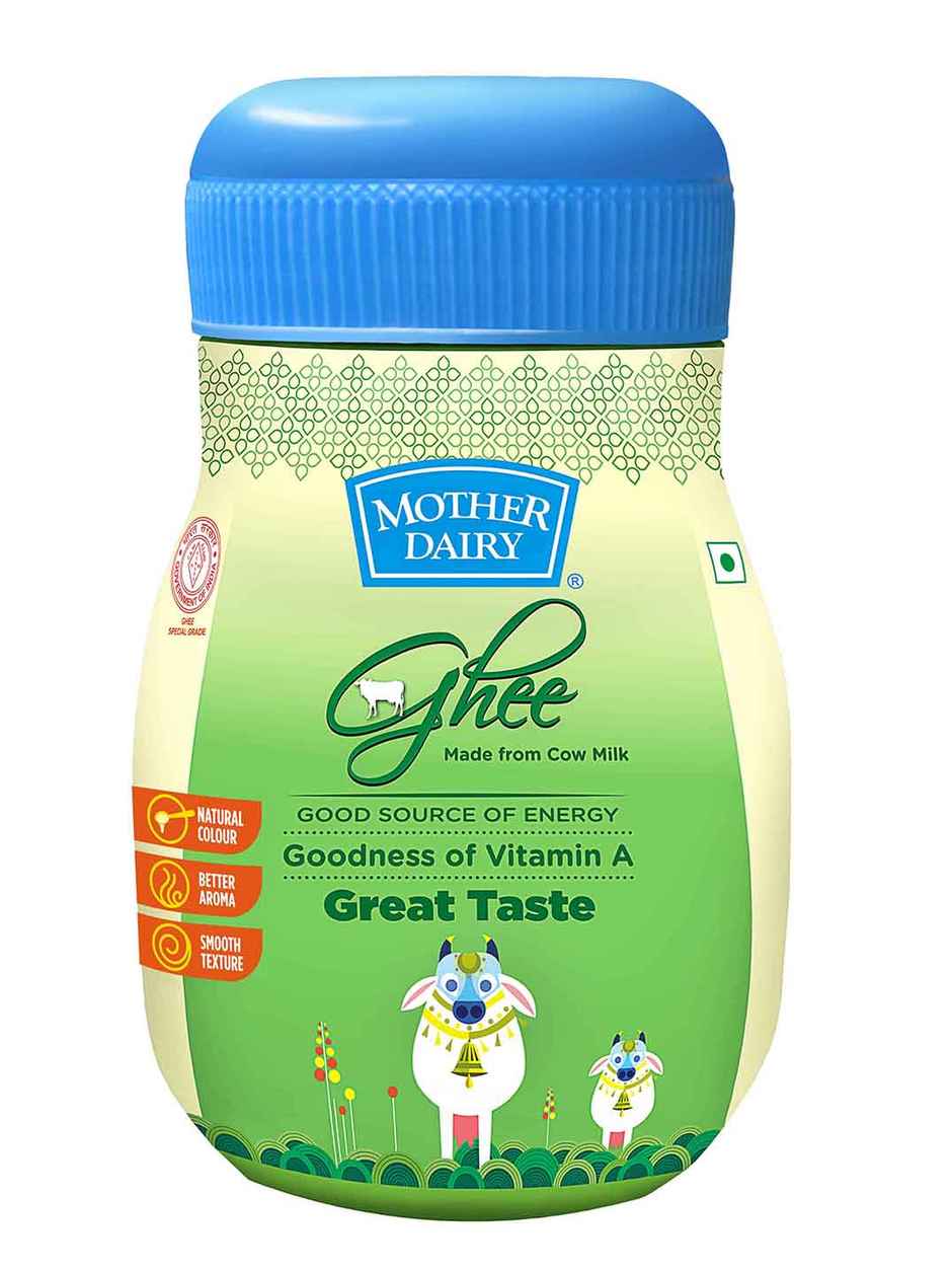Mother Dairy Cow Ghee Pet Jar