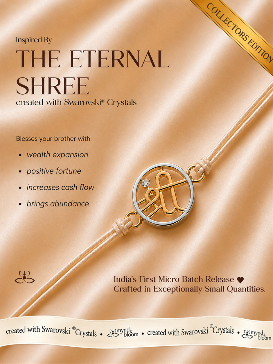 Swarovski - Collectors Edition-Shree Rakhi | Carat Gold and True silver plating