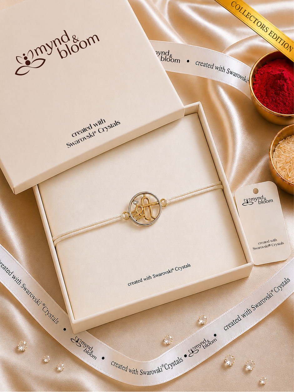 Swarovski - Collectors Edition-Shree Rakhi | Carat Gold and True silver plating