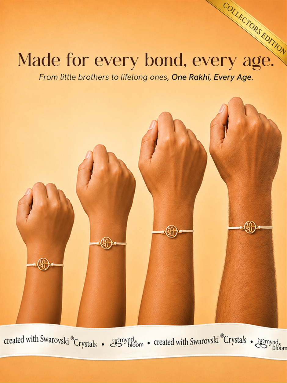 Swarovski - Collectors Edition-Shree Rakhi | Carat Gold and True silver plating