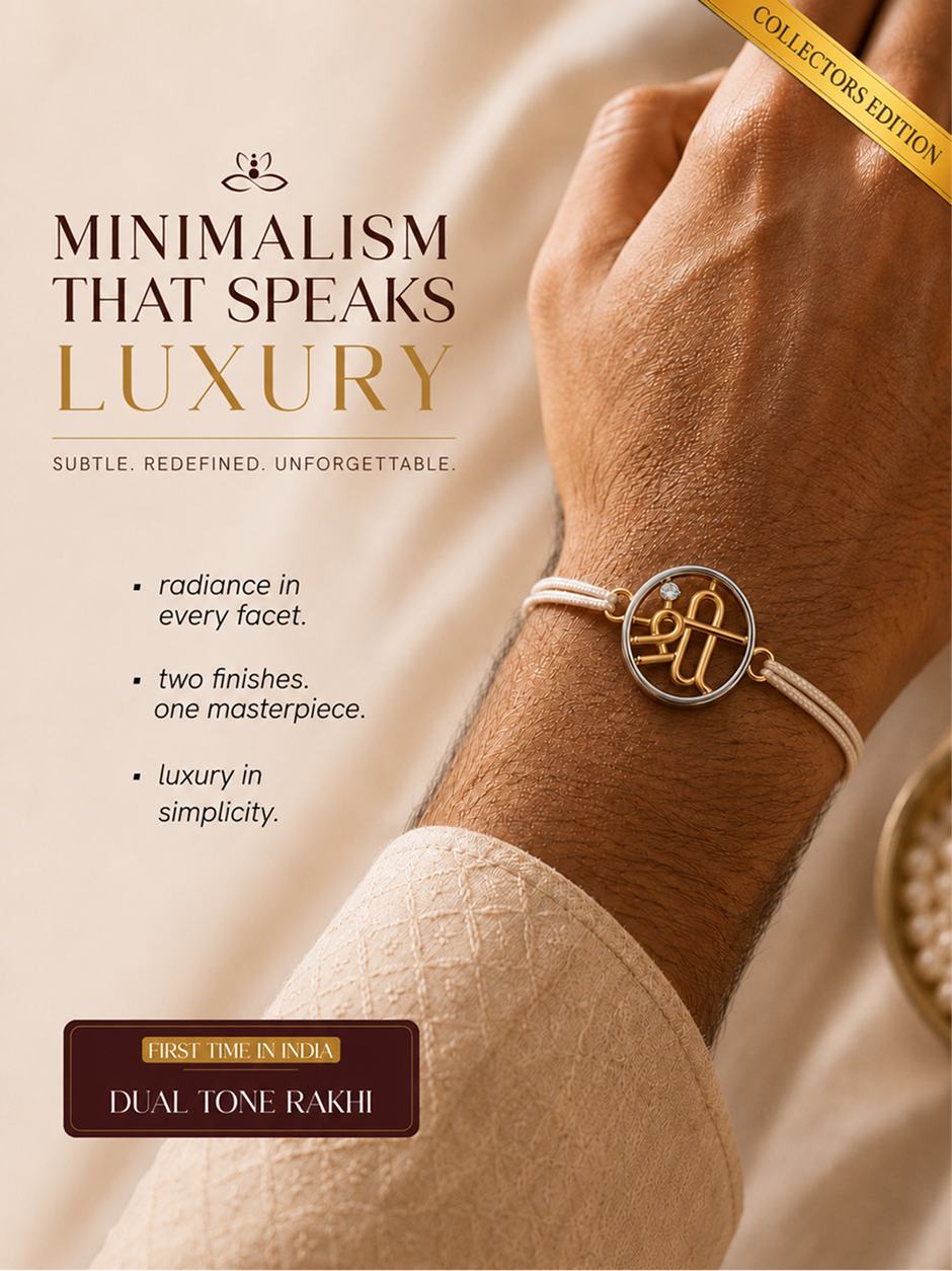 Swarovski - Collectors Edition-Shree Rakhi | Carat Gold and True silver plating
