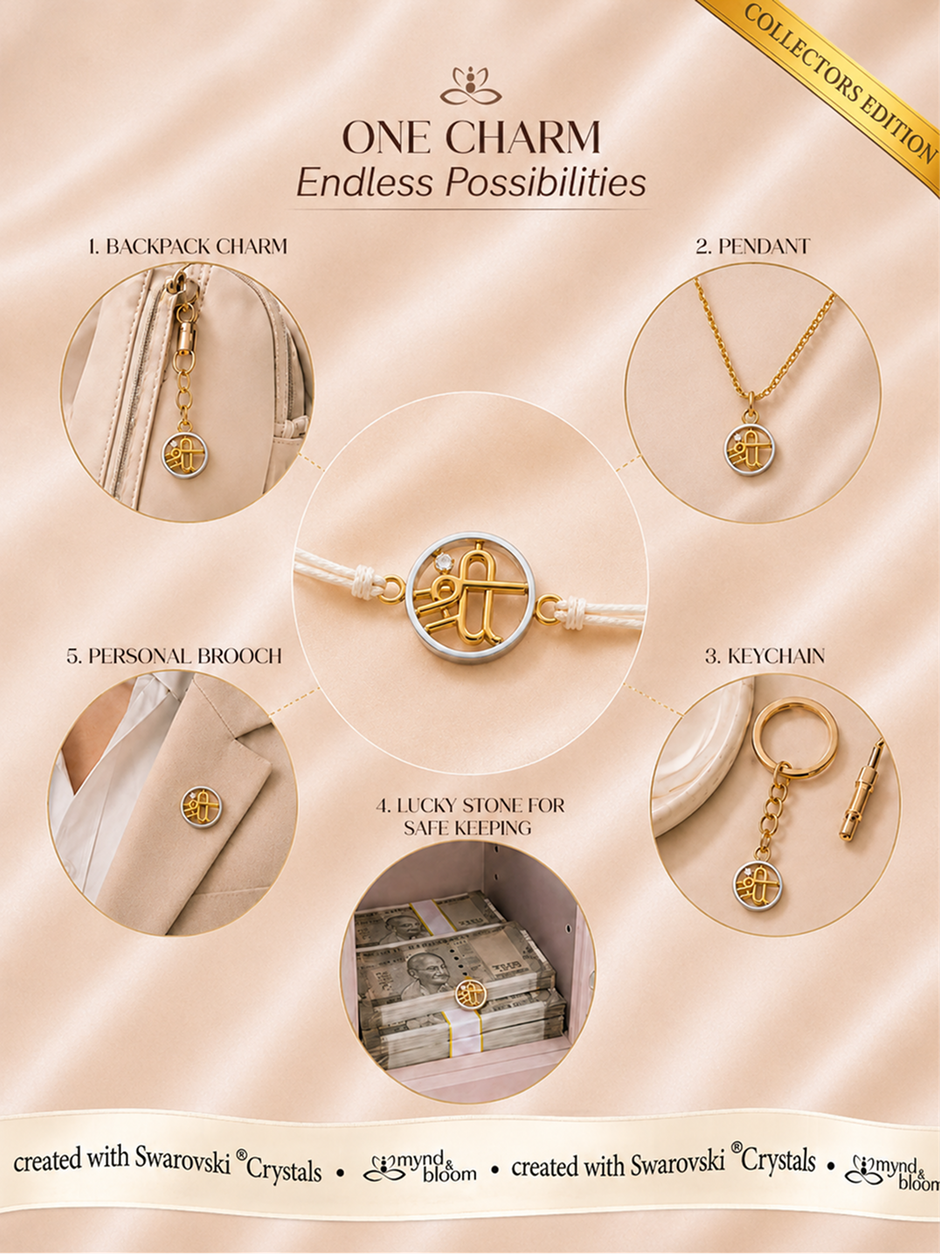 Swarovski - Collectors Edition-Shree Rakhi | Carat Gold and True silver plating