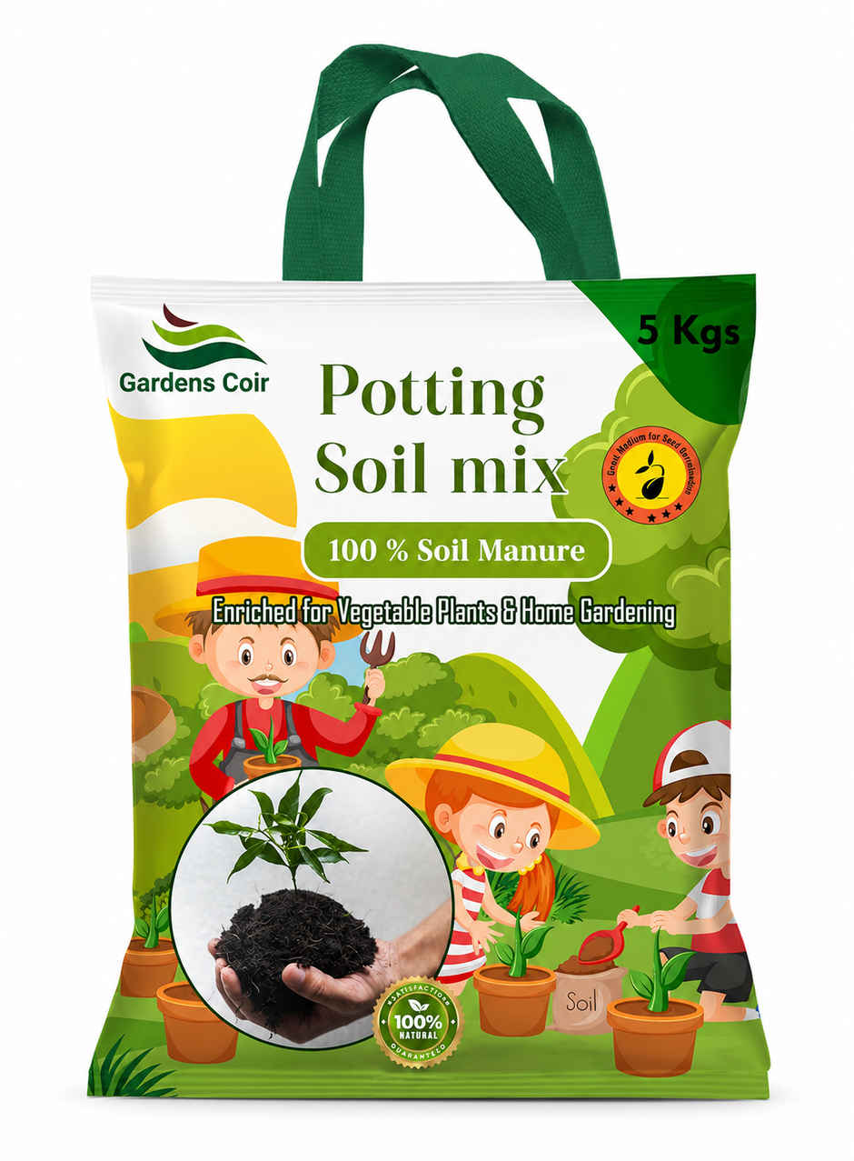 Gardens Coir The Perfect Potting Mix for Indoor & Outdoor Plants