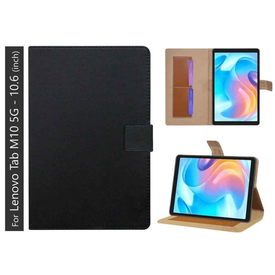 Kwine Case Flip Cover for Lenovo Tab M10 5G - 10.6 inch | ZACT0030IN