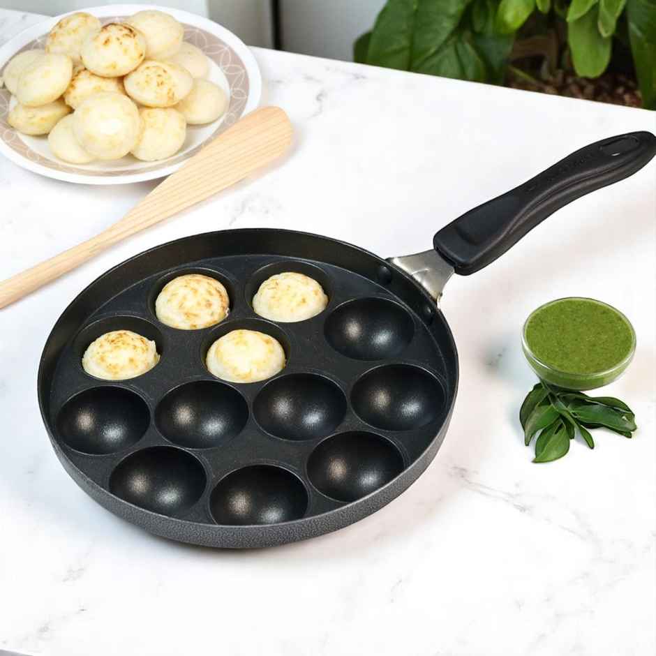 Wonderchef Non-Stick Appa Kara Cookware With 12 Cavities