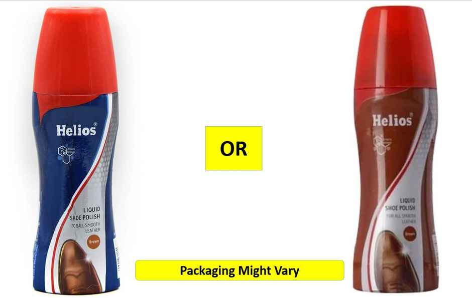 Helios Brown Liquid Shoe Polish