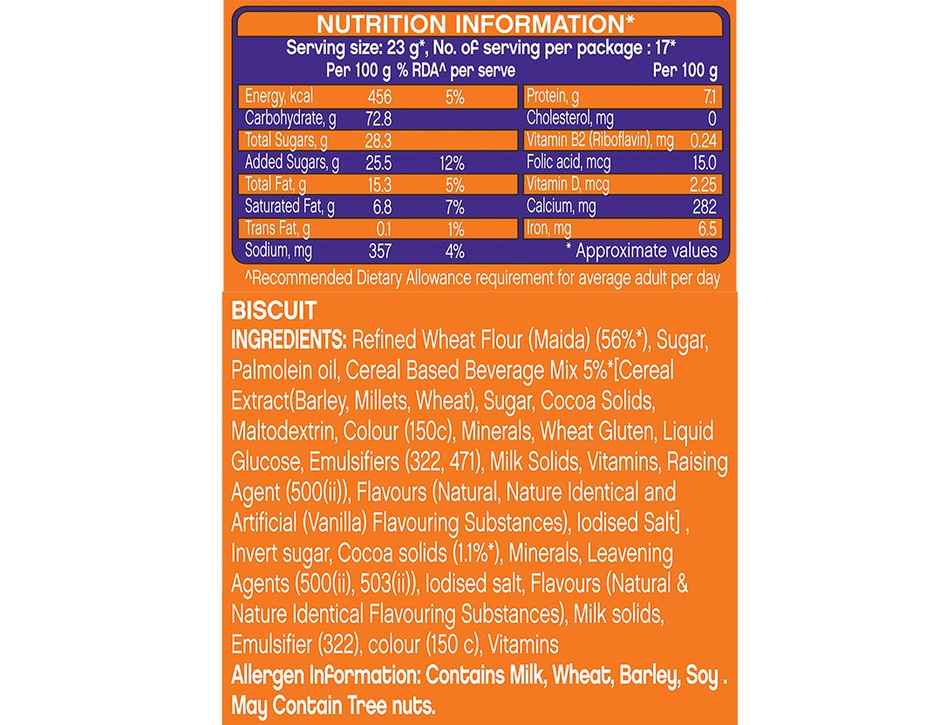 Bournvita Biscuit Pack