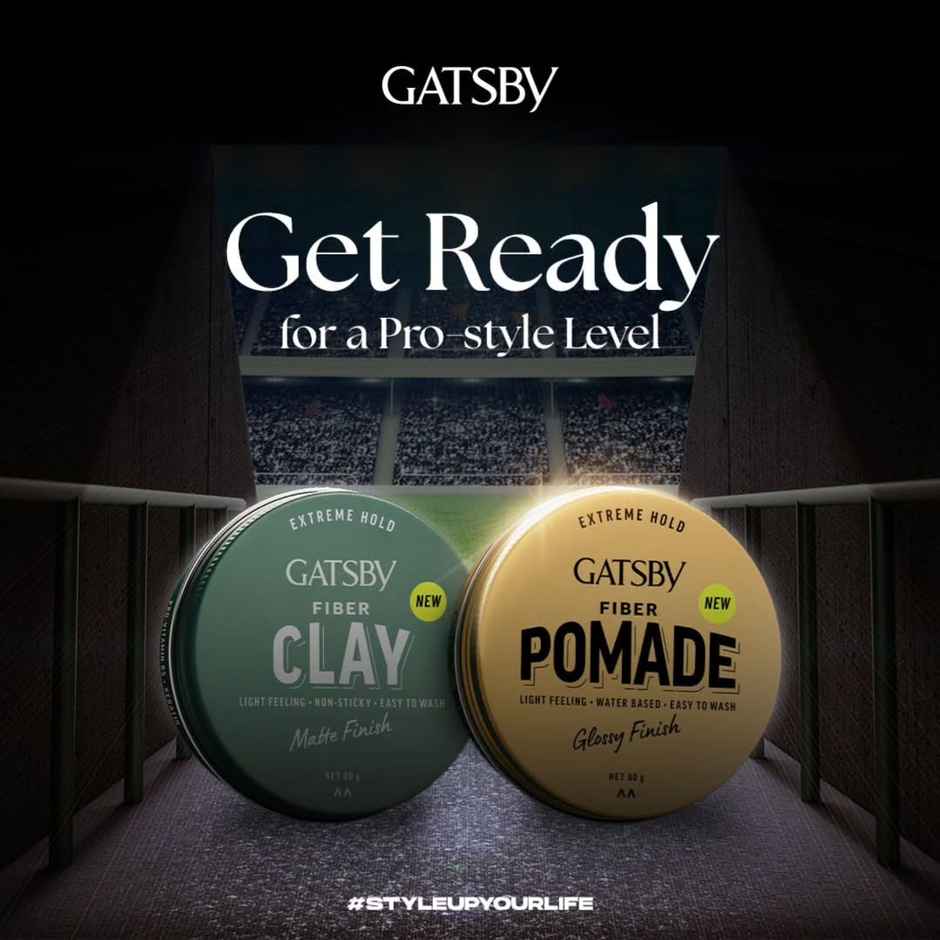Gatsby Japan's No. 1 Fiber Clay Hair Cream | Matte Finish