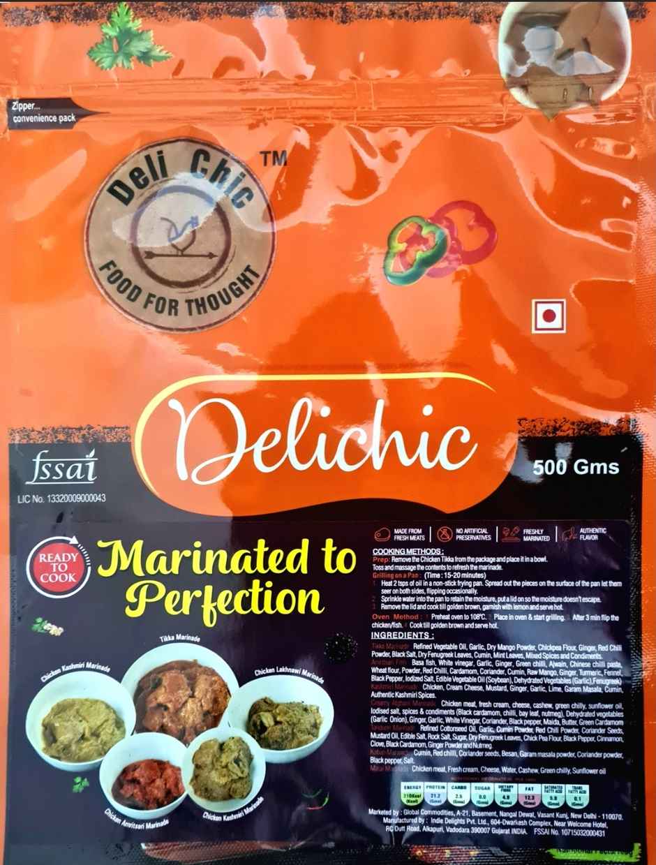 Delichic Amritsari Fish Marinated