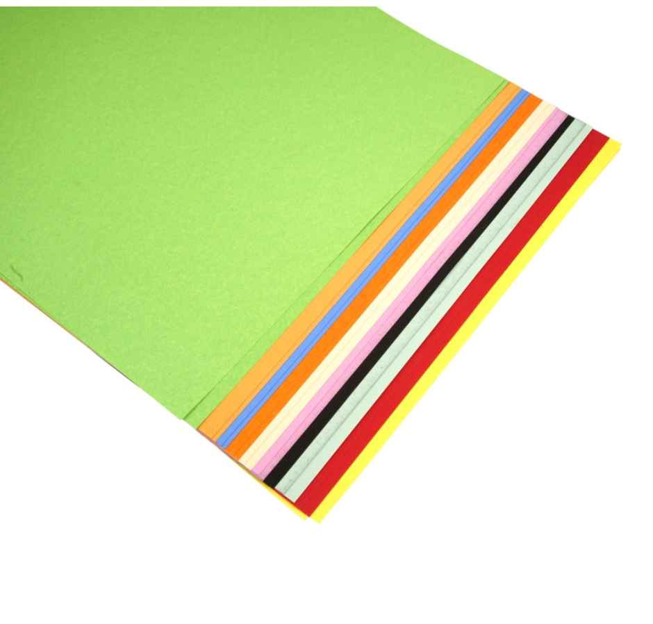 Paperbees A3 Color Paper Sheet | 10 Vibrant Colors | 120 GSM | Best for Art & Craft