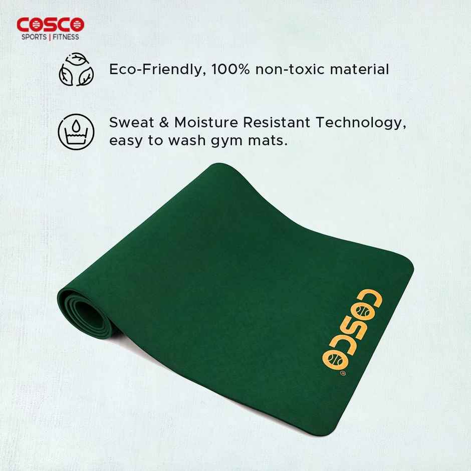 Cosco Yoga Mat Chakra-4Mm 1.00 Piece|Made In India
