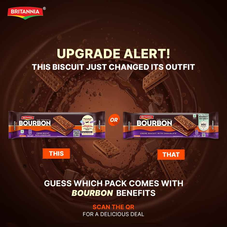 Britannia The Original Bourbon Chocolate Cream Biscuits | Combo