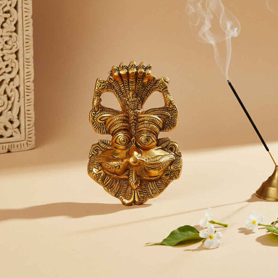 Nagraj Face Nazar Battu | Gold Polish | Devnidhi