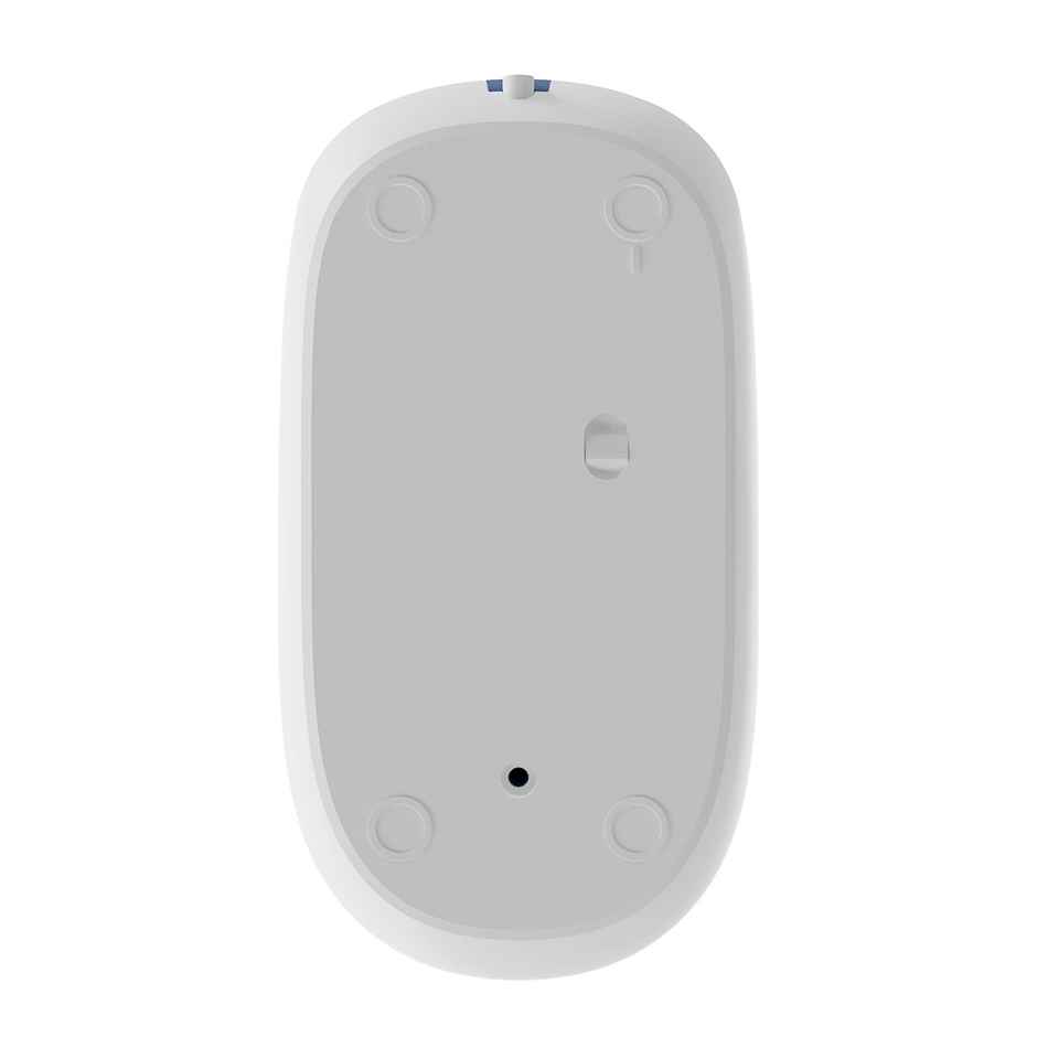 Rapoo N200 MI Ambidextrous Wired Mouse - Mumbai Indians Collab, 1000 DPI, Anti-Slip Frosted Cover, Plug & Play - Blue