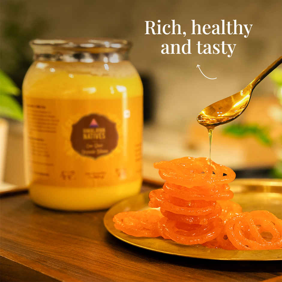 Himalayan Natives Organic Bilona Cow Ghee | Jar