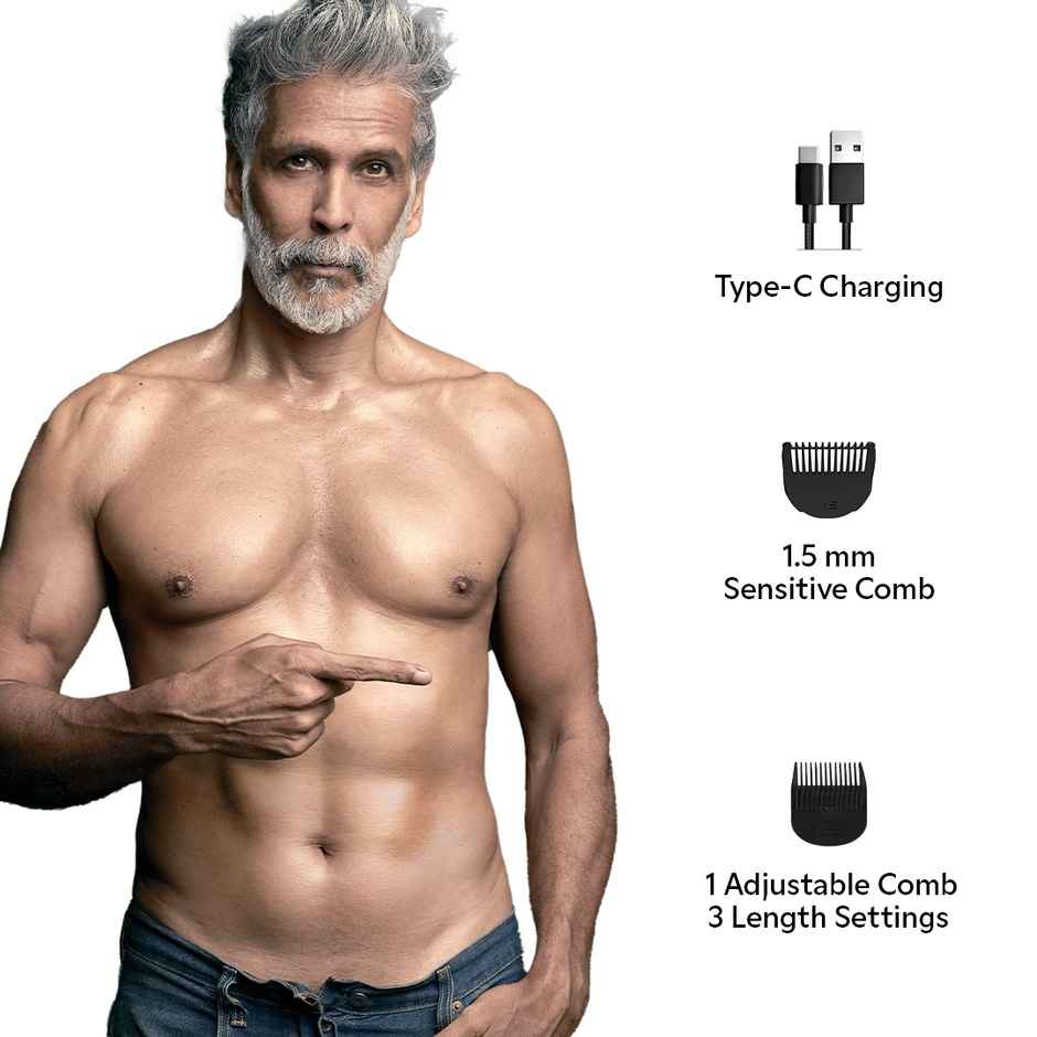 Zlade Ballistic Pro Full-Body Manscaping Trimmer | Beard, Body & Balls