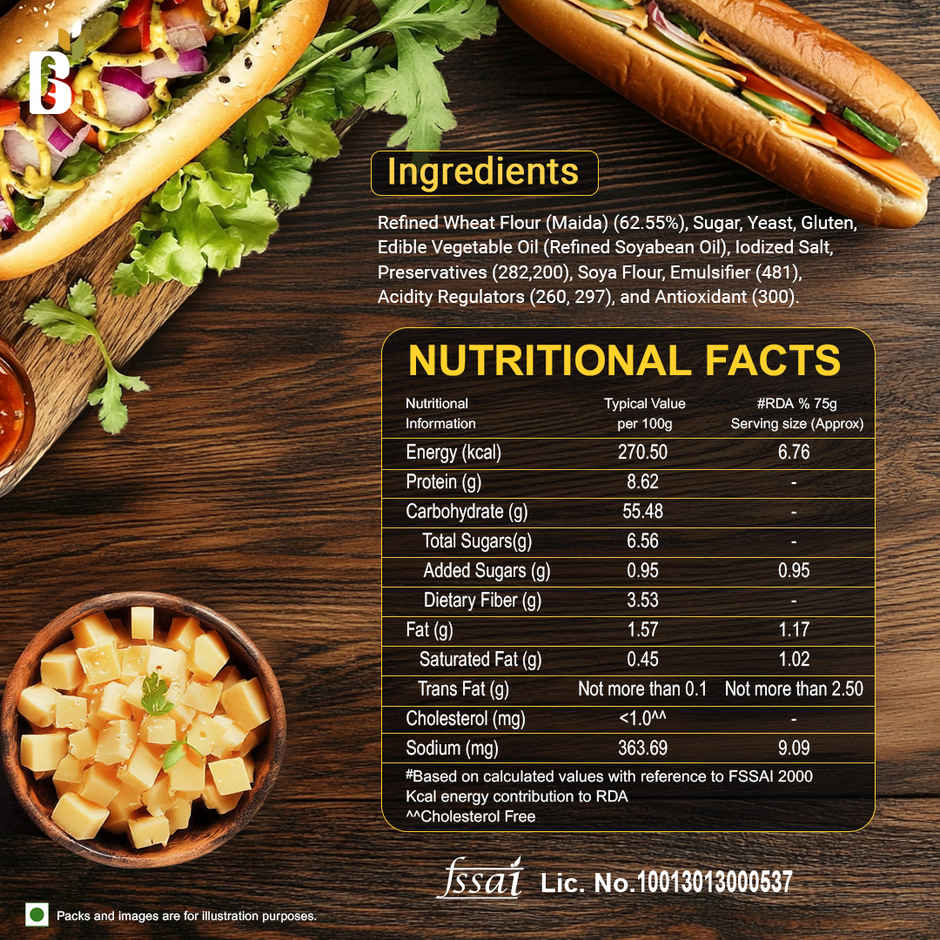 Baker's Loaf No Palm Oil Hot Dog by Modern