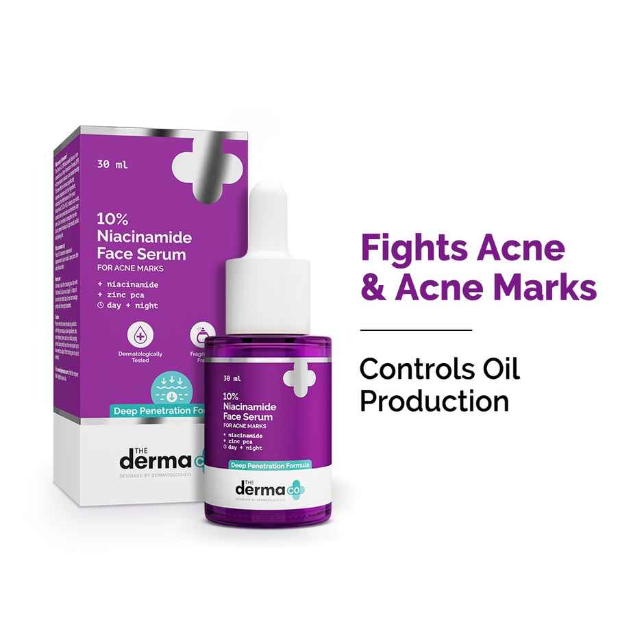 The Derma Co 10% Niacinamide Face Serum For Acne Marks