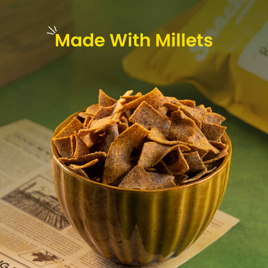 Snackible Desi Masala Ragi Chips | High Fibre, No Palm Oil