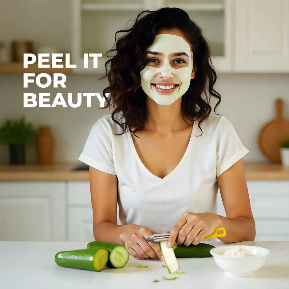 Habitat Basic Smart VEGetable Peeler Yellow