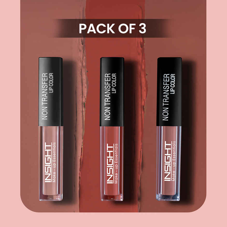 Insight Cosmetics Non Transfer Lip Kit | Nudes