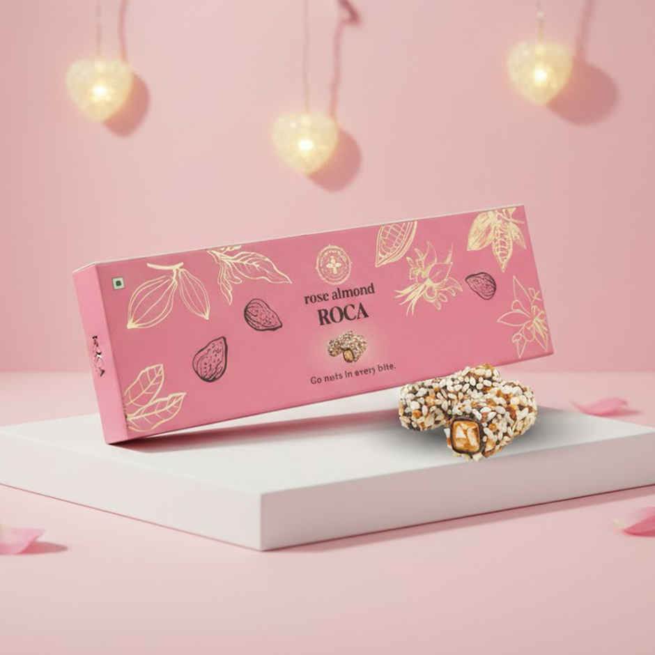 Cacao Springs Rose Almond Roca Chocolates