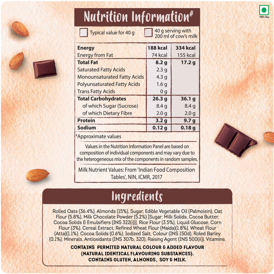 Kellogg's Crunchy Granola Chocolate and Almond |Muesli |Power Breakfast