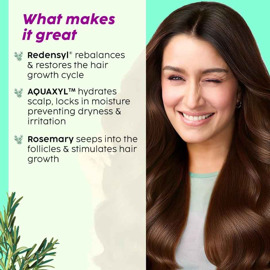 Plix The Plant Fix Rosemary Hair Growth Advanced Hair Spray For Fuller | Thicker Hair