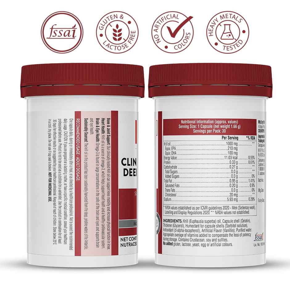 Swisse Antarctic Krill Oil 30 Capsule