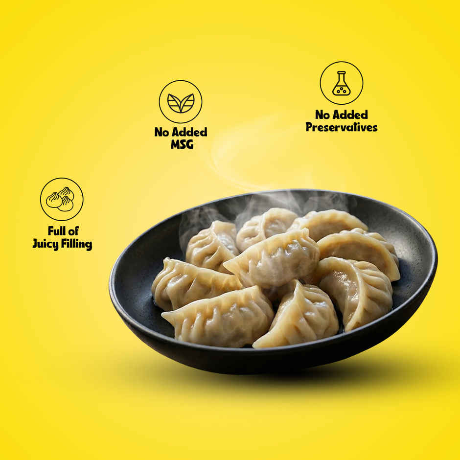 Wow! Spicy Chicken Super Saver  Momo I Party Pack I Frozen Snack