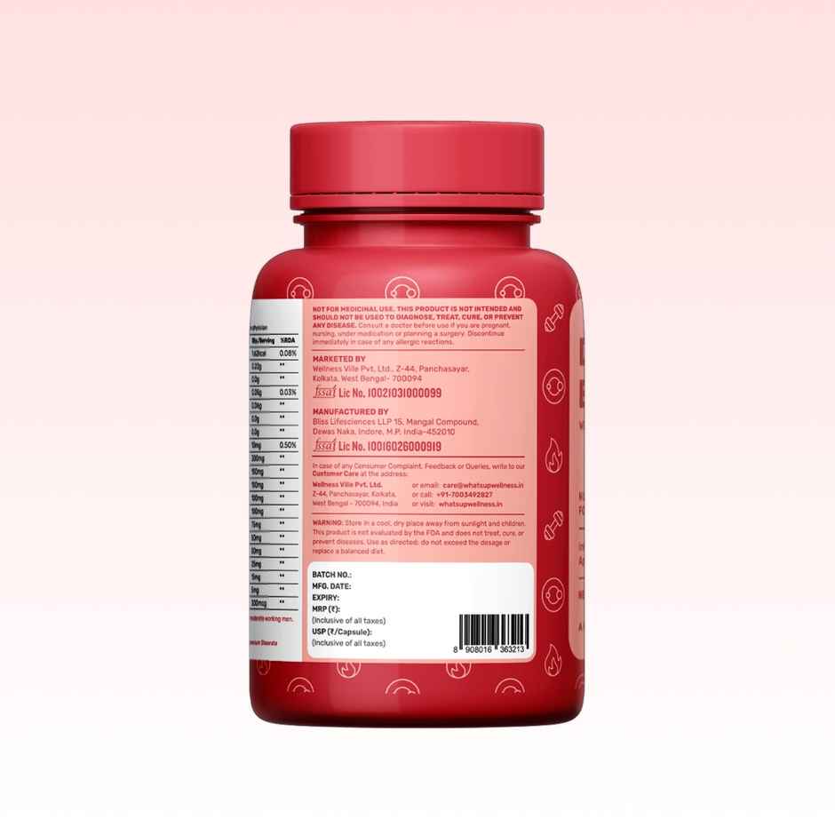 What's Up Wellness Daily Burner Weight Loss Capsules