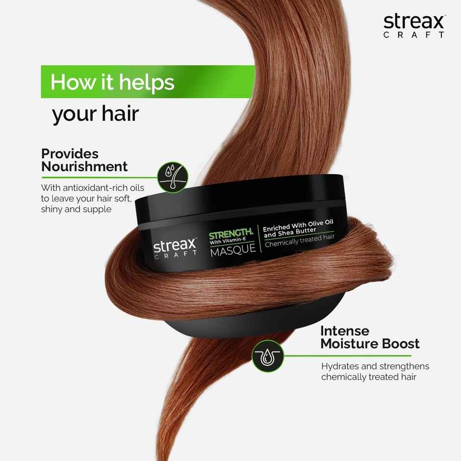Streax Craft Strength Masque Or Mask For Chemically Treated Hair