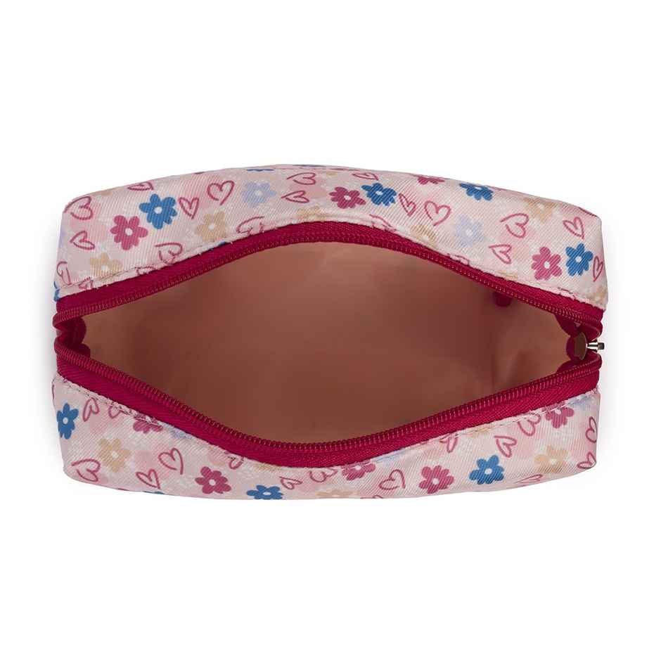 Qips Printed Zipper Cosmetic Bag Travel Accessory - Blush