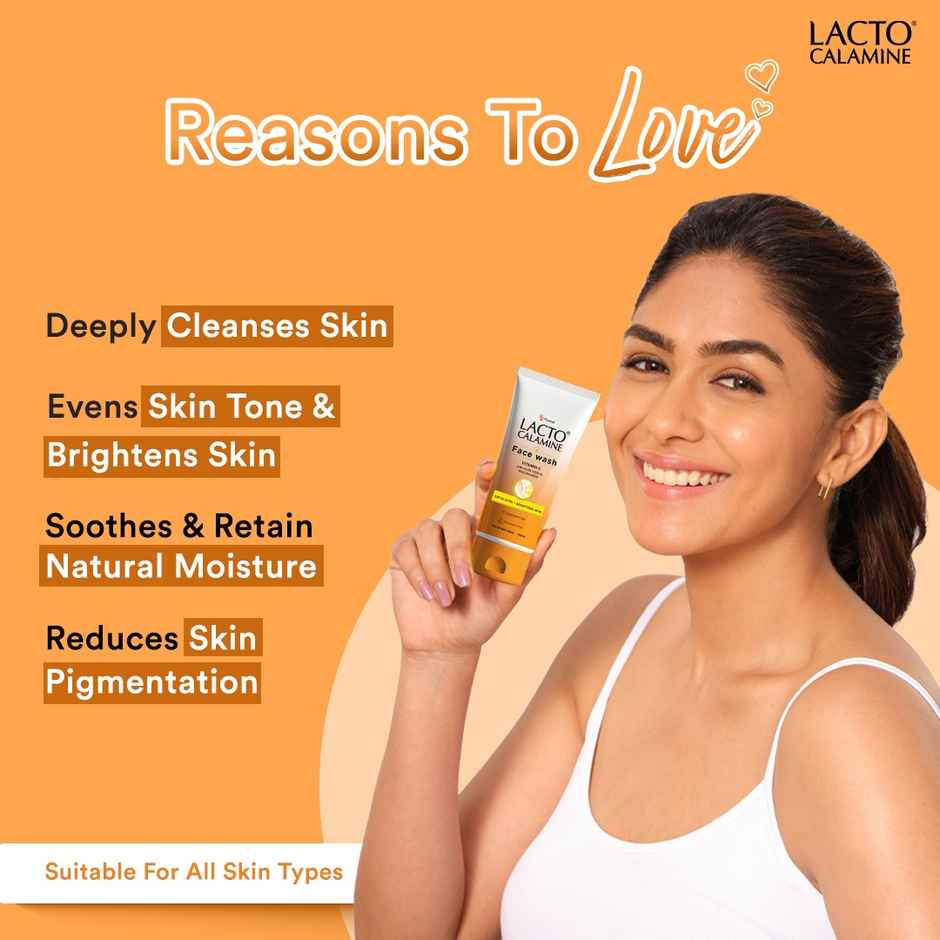 Lacto Calamine Vitamin C Facewash