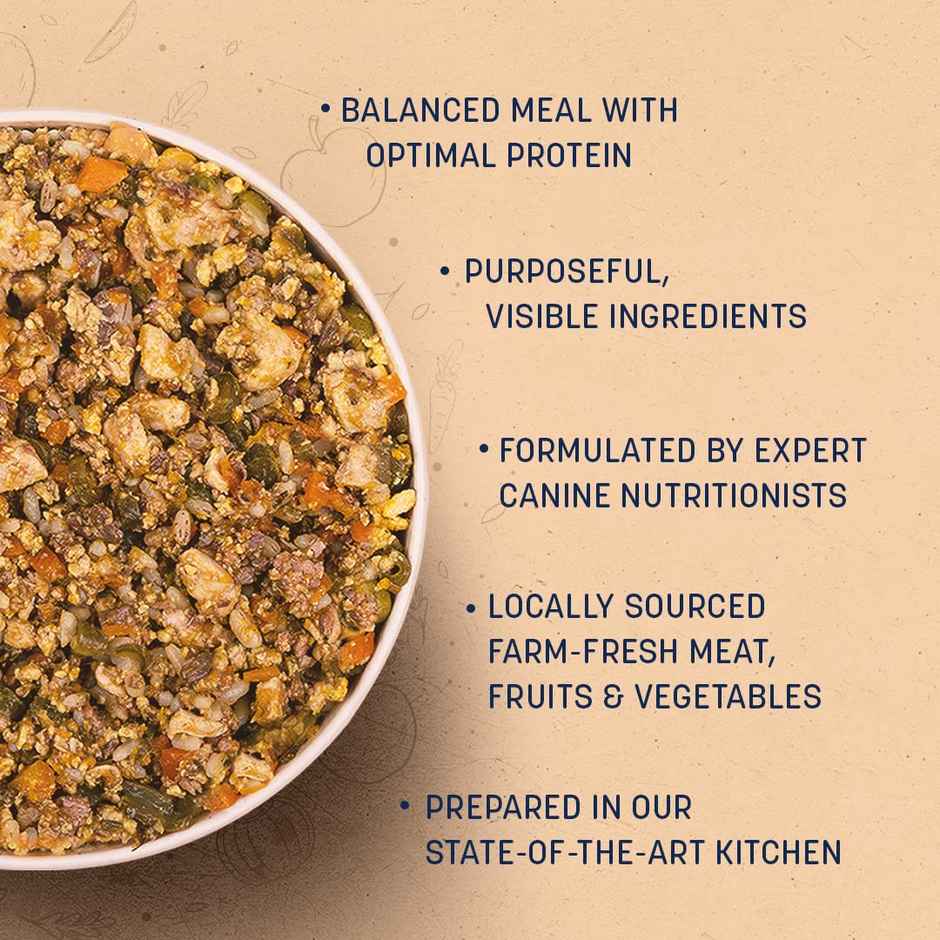 HUFT Sara's Wholesome Dog Food - Chicken & Brown Rice Packet Combo