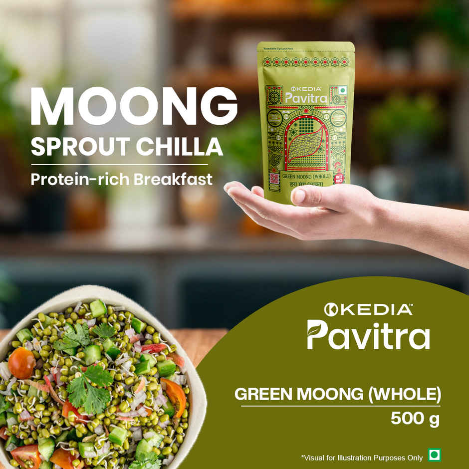 Kedia Pavitra Green Moong | Whole
