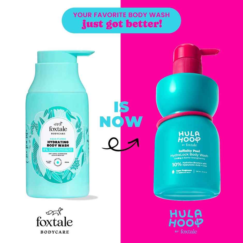 Hula Hoop HydraLock Body Wash by Foxtale