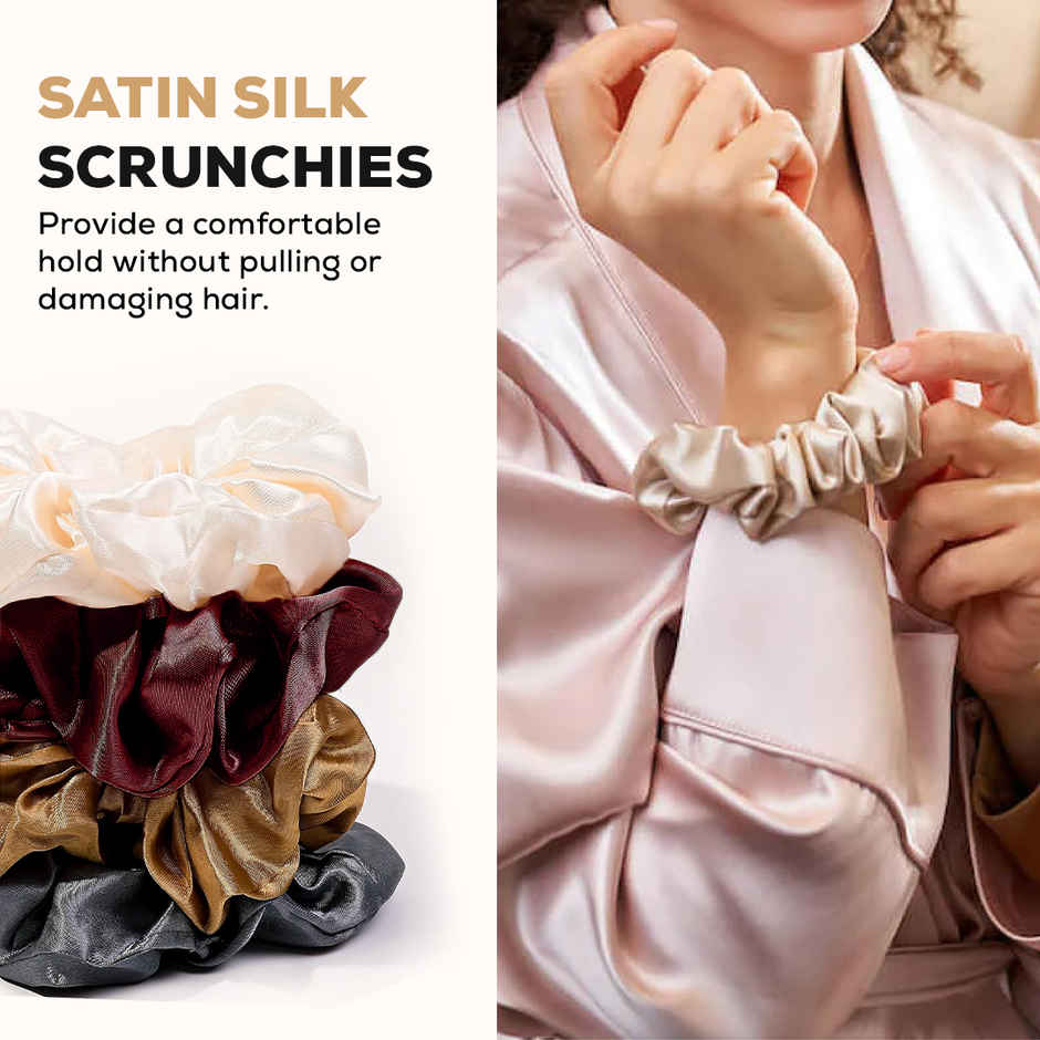 Gleva Satin Scrunchie