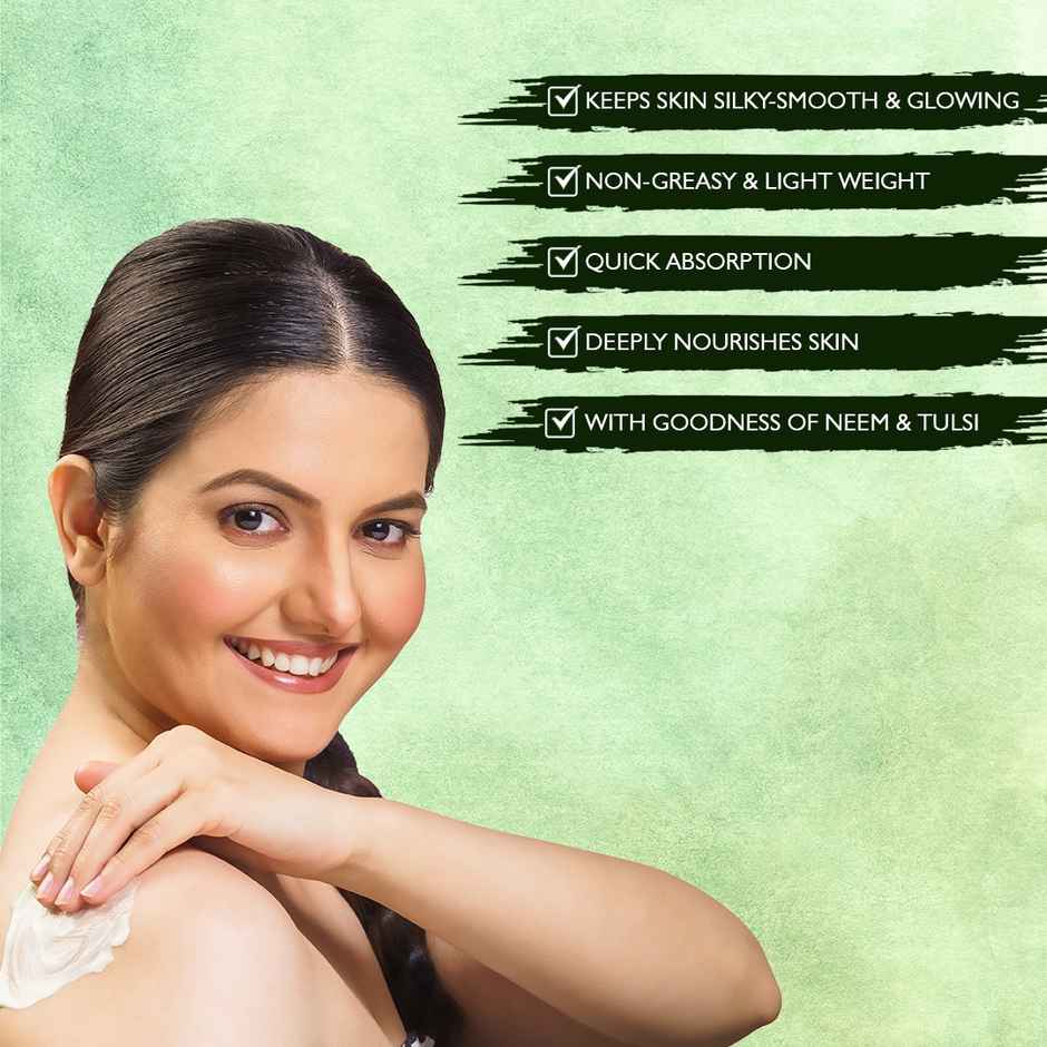 Nimbarka Neem & Tulsi Body Lotion Deep Hydration & Nourishing Formula Soothes & Protects