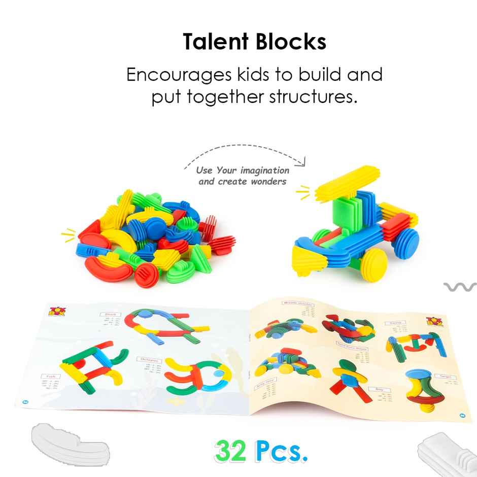 Ratna's Talent Blocks Soft Build Set-2