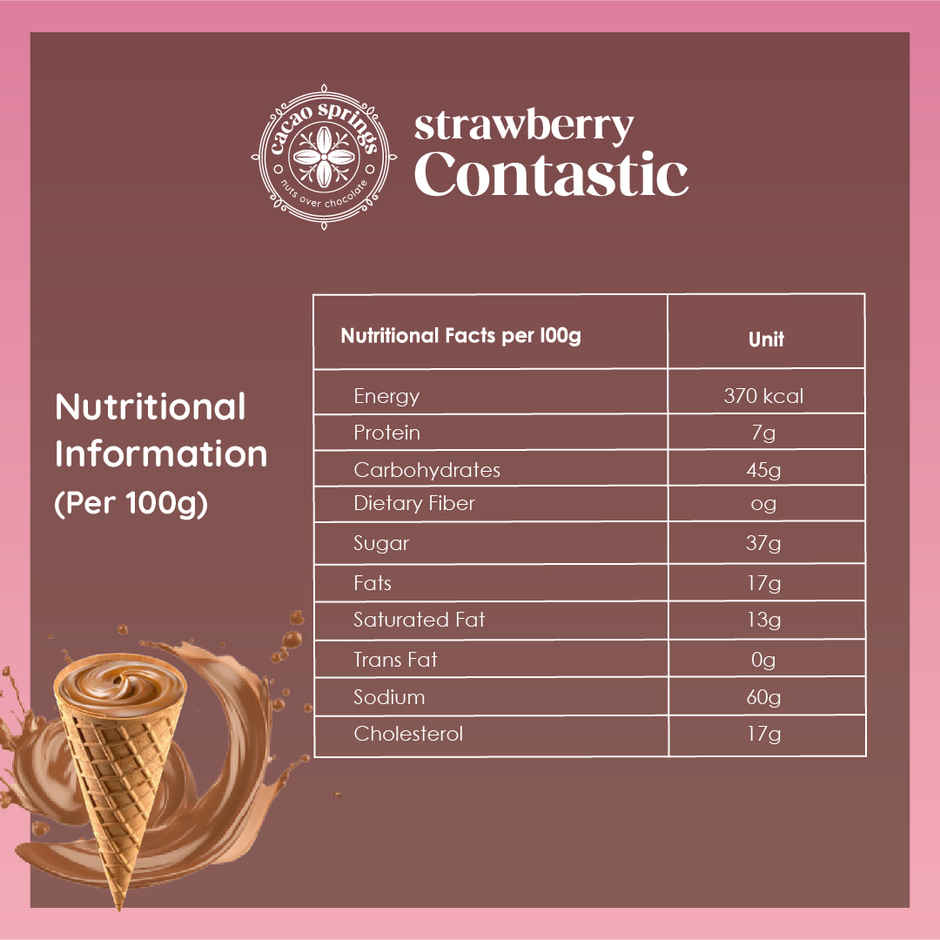 Cacao Springs Strawberry Conetastic