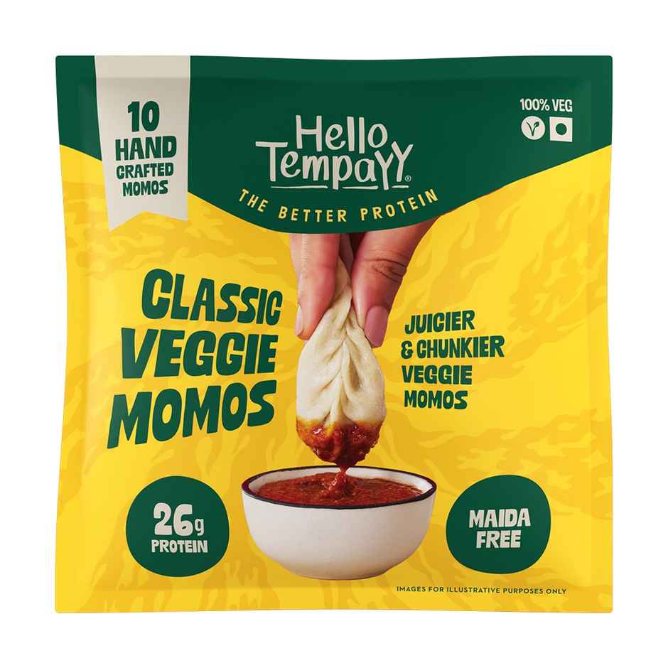 Hello Tempayy Classic High Protein Veg Momos (230g) & Hello Tempayy Masala High Protein Veg Momos  (230g) & Hello Tempayy Peri Peri High Protein Veg Momos (230g) Combo