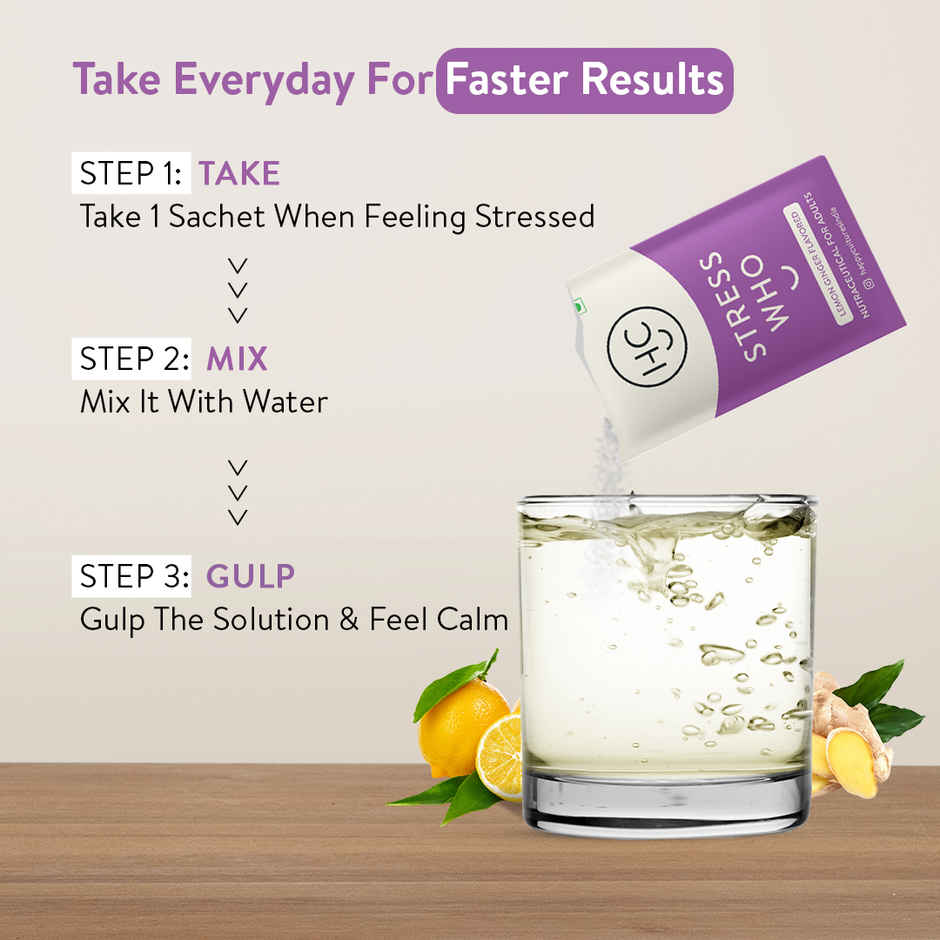 Happy Cultures Stress Who | Ashwagandha KSM-66 & L-Theanine |15pcs